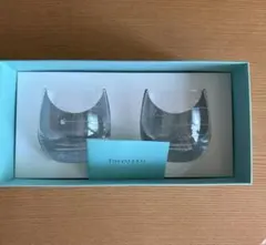 Tiffany & Co. クリスタルグラス 2個セット