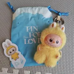 labubu pin for love キャラクターグッズ