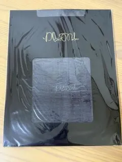 ロゴプリント　ストーン付　ストッキング M〜L 日本製