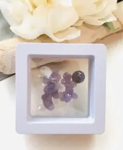ケース入りグレープアゲート 18.4ct Aセット