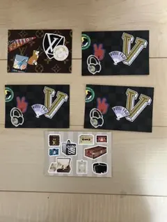 LOUIS VUITTON 明信片五件套