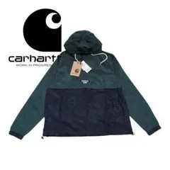 新品タグカーハートCarhartt WIP バイカラー アノラックパーカー XLのサムネイル