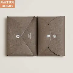 新品未使用　エルメス　カルヴィデュオ　エトゥープ HERMES（エルメス） 【新品未使用】エルメス カルヴィデュオ エプソン