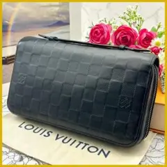 ☆極美品☆ ルイヴィトン ジッピーXL ダミエアンフィニ 長財布