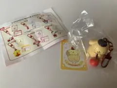 ポムポムプリン キーホルダー コップのフチコ