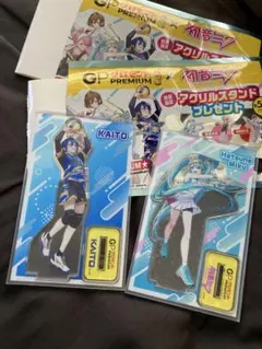 初音ミク グロモント アクリルスタンド 初音ミク KAITO ２種セット
