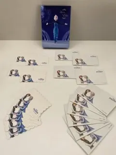 海外品★高級★新品レア★ディズニーアナと雪の女王ブックケース付メッセージカード