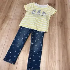 ✨baby gap＊半袖Tシャツ&デニム