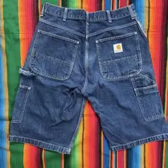 Carhartt デニム ペインターショーツ ハーフパンツ　W34のサムネイル
