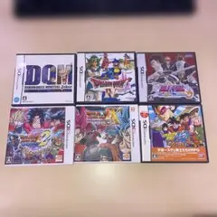 DS ソフト 計6点 ドラクエ ドラゴンボールヒーローズ等