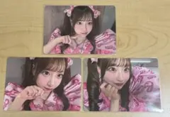 CUTIE STREETカワラボ 衣装展 桜庭遥花 3枚セット