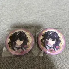 にじさんじ サンリオ ランダムキラキラ缶バッジ 佐伯イッテツ 2個セット