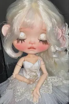 お嬢様 ピンク パール フルセット カスタムアイシードール 海外作家様