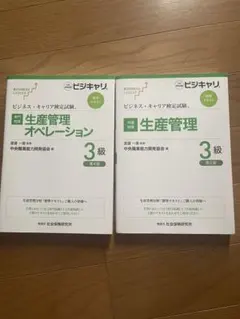 生産管理オペレーション3級　インドネシア語3冊セット 生産管理プランニング 3級: 専門知識 (ビジネス・キャリア検定