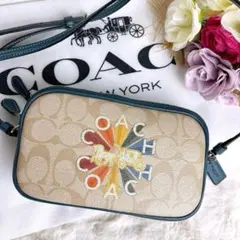 COACHコーチ ディズニー美女と野獣ベル カメラバッグ ショルダーバッグ