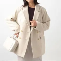 ウール コート ゆったり