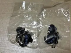 プチドラゴン ブラック マスコットボールチェーン ガチャガチャ