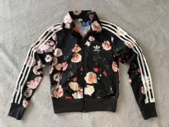 専用】 RITA ORA着用 【adidas】 トラックジャケット 薔薇花柄 - メルカリ