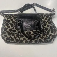 vintage coach 2way leopard bag F15520 | Mercari