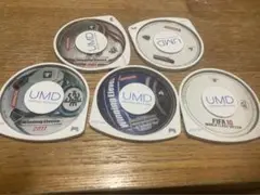 PSP サッカー 5本セット　ウイイレ　FIFA ウイニングイレブン