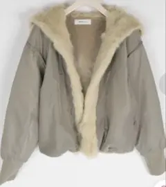 medoc スコットクラブ ブルゾン　ファー