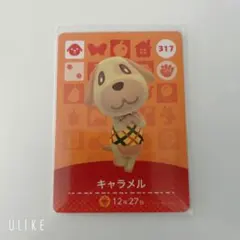 amiibo カード あつ森 キャラメル