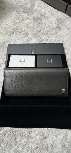 dunhill ダークブラウン 長財布 DUFFP1010E