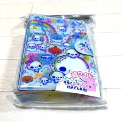 新品　超ワイド　ぷくぷくあわわちゃん　シールバインダー　シール帳　平成レトロ