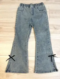 【新品未使用】フレアパンツ 7Y