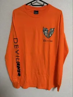 Deviluse オレンジ　【ロンT】　【古着】のサムネイル