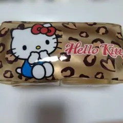 Hello Kitty ヒョウ柄 クリアポーチ