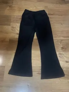 ジャズパンツ/フレアパンツ ブラック