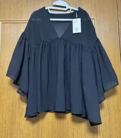 LEPSIM たっぷりギャザーVブラウス　ブラウスのサムネイル