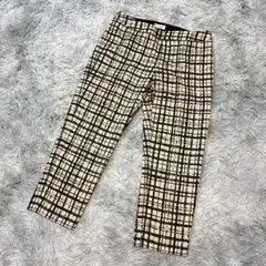 JUDY COLLECTION 42 パンツ チェック柄 ブラック系 通勤 通学のサムネイル