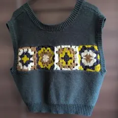 325・niko and ... ノースリーブニットベスト