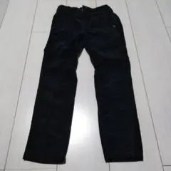 mellowpeople コーデュロイ 長ズボン 120 黒