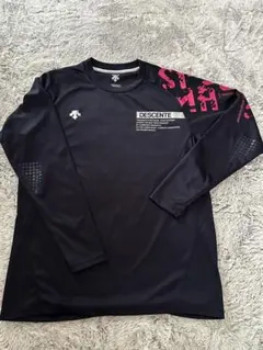 デサント バレーボールTシャツ長袖 L