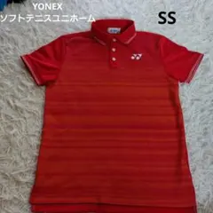YONEX ポロシャツ レッド SS