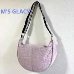◆M'S GLACY エムズグレィシー　ショルダーバック　ボディバック　ピンクのサムネイル