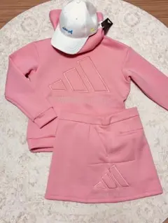 本日限定価格！新品L 3点セット　アディダス ダンボールニット セット　 帽子