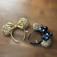 ・ミニー耳カチューシャセット