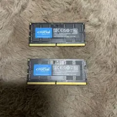 p*9様 最安DDR5 64GB(32GBx2枚) SODIMM CT32G48 - メルカリ