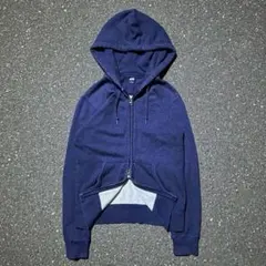 00s OLD UNIQLO zip up Hoodie 鬼フェード