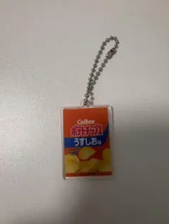 カルビー ポテトチップス うすしお味 アクリルキーホルダー
