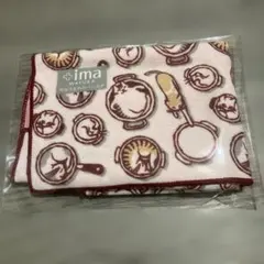 ima WAFUKA 猫と鍋のガーゼハンカチ 24×24cm