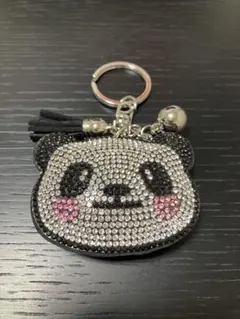 パンダ　キラキラキーホルダー