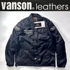 ☆販路限定 VANSON VSE26103W PU加工 コーチジャケット XL - メルカリ