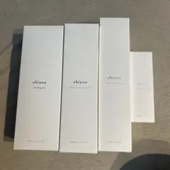 chione キオネー 化粧水 保湿クリーム クレンジングジェル 美容液 4点