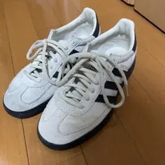adidas スペツィアル ホワイト/ネイビー 23.0cm