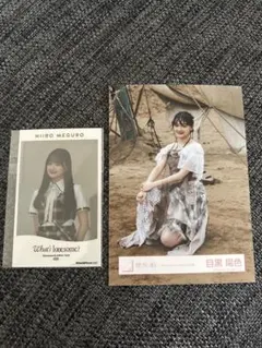【目黒陽色さん】まとめ売り　イオンカード特典カード＋生写真